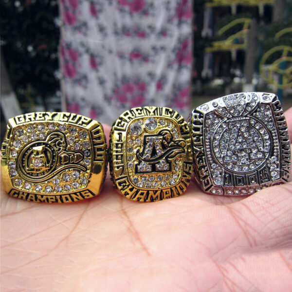 3 Toronto Argonauts CFL championship rings collection Grey Cup rings CFL 4