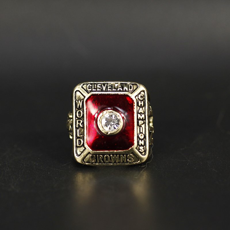 Cleveland Browns 1955 championship ring Football Rings 1955 Cleveland Browns Cleveland Browns 1955 championship ring Football Rings 1955 Cleveland Browns