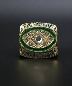 New York Jets 1968 Joe Namath championship ring Football Rings 1968 Joe Namath