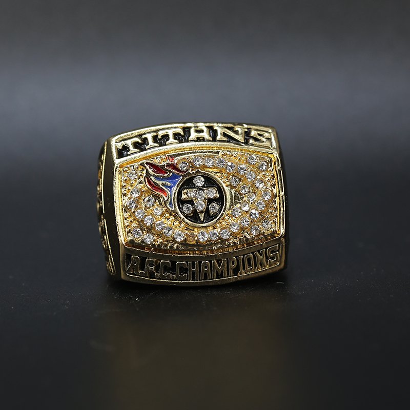 Tennessee Titans 1999 Jevon Kearse championship ring Football Rings 1999 Tennessee Titans 3 Tennessee Titans 1999 Jevon Kearse championship ring Football Rings 1999 Tennessee Titans 3