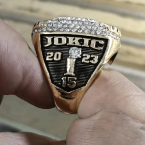 Denver Nuggets 2023 Nikola Jokic NBA championship fan ring NBA Rings 2023 nba champions 2