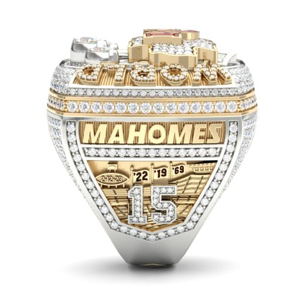 2023 Kansas City Chiefs Super Bowl replica ring – Patrick Mahomes II championship ring NFL Rings 2023 4