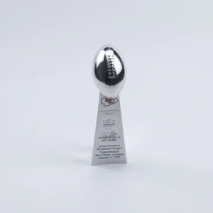 Kansas City Chiefs Vince Lombardi Super Bowl replica trophy 10cm Lombardi Trophy football trophy
