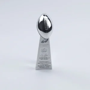 Philadelphia Eagles Vince Lombardi Super Bowl replica trophy 10cm Lombardi Trophy football trophy 2