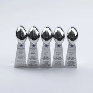 Dallas Cowboys Vince Lombardi Super Bowl replica trophy 10cm Lombardi Trophy Dallas Cowboys