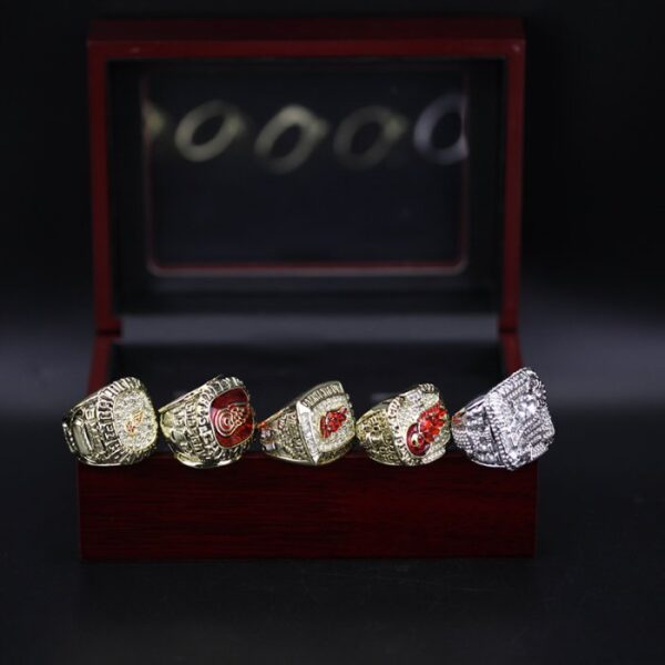 5 Detroit Red Wings NHL Stanley Cup championship rings set NHL Rings championship rings 3