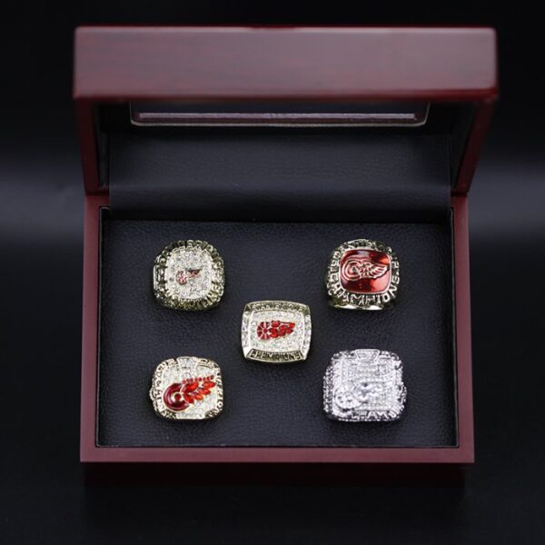 5 Detroit Red Wings NHL Stanley Cup championship rings set NHL Rings championship rings 2