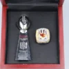 Green Bay Packers 1967 NFL championship ring & Vince Lombardi replica trophy Lombardi Trophy championship rings 3
