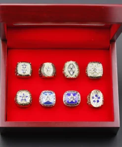 8 Dallas Cowboys championship rings set replica Football Rings Dallas Cowboys