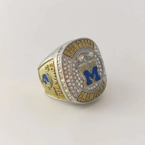 2023 Michigan Wolverines NCAA Big Ten championship ring NCAA Rings 2023 5