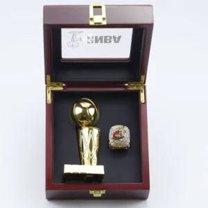 2016 Cleveland Cavaliers LeBron James NBA championship ring & Larry O’Brien Championship Trophy NBA Rings cavs james ring