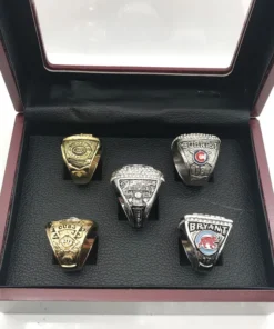 5 Chicago Cubs MLB World Series championship rings set MLB Rings baseball 2