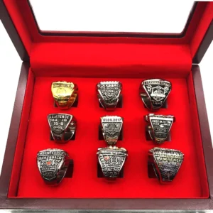 9 Clemson Tigers NCAA championship rings set NCAA Rings Clemson Tigers 2