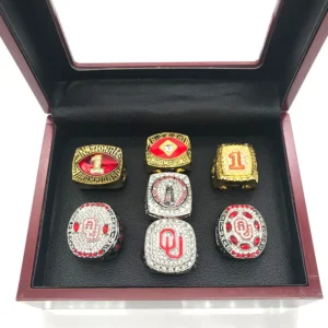 7 Oklahoma Sooners NCAA championship rings set NCAA Rings ncaa
