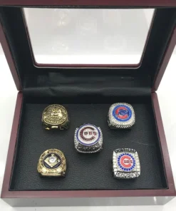 5 Chicago Cubs MLB World Series championship rings set MLB Rings baseball