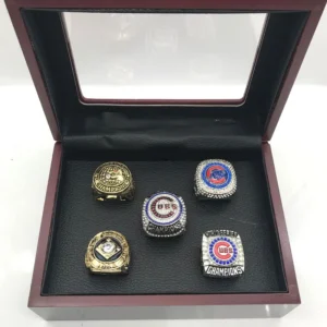 5 Chicago Cubs MLB World Series championship rings set MLB Rings baseball