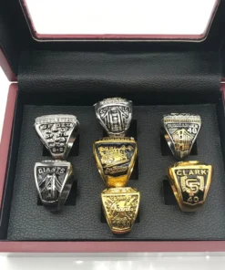 7 San Francisco Giants MLB World Series championship rings set MLB Rings baseball 2