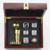 6 Los Angeles Lakers NBA championship rings set with Larry O’Brien Championship Trophy NBA Rings championship rings 4