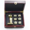 6 Los Angeles Lakers NBA championship rings set with Larry O’Brien Championship Trophy NBA Rings championship rings 5