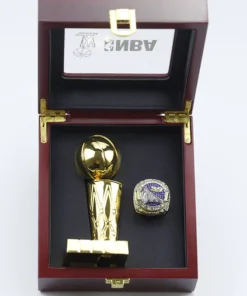 2018 Golden State Warriors Stephen Curry NBA championship ring & Larry O’Brien Championship Trophy NBA Rings champion ring