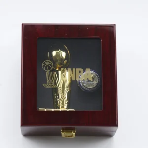 2017 Golden State Warriors Stephen Curry NBA championship ring & Larry O’Brien Championship Trophy NBA Rings 2017 nba champions 2