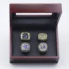 6 Green Bay Packers NFL Super Bowl championship rings set with 6 Vince Lombardi trophies Lombardi Trophy championship rings 4