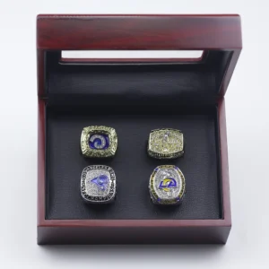 4 Los Angeles Rams Super Bowl NFL championship ring set replica NFL Rings championship rings