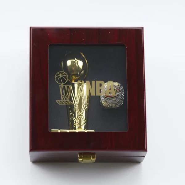 2016 Cleveland Cavaliers LeBron James NBA championship ring & Larry O’Brien Championship Trophy NBA Rings cavs james ring 4