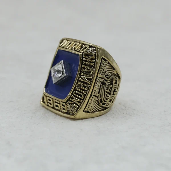1969 New York Mets MLB championship ring & MLB Commissioner’s Trophy MLB Rings Commissioner Trophy 9
