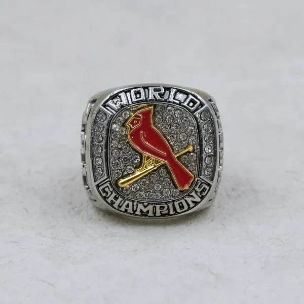 2011 St. Louis Cardinals MLB championship ring & MLB Commissioner’s Trophy MLB Rings 2011 St. Louis Cardinals 10