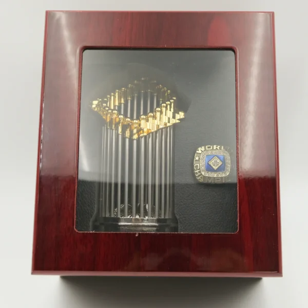 1985 Kansas City Royals MLB championship ring & MLB Commissioner’s Trophy MLB Rings 1985 Kansas City Royals 4
