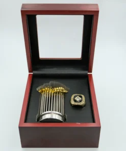 1967 St. Louis Cardinals MLB championship ring & MLB Commissioner’s Trophy MLB Rings Commissioner Trophy