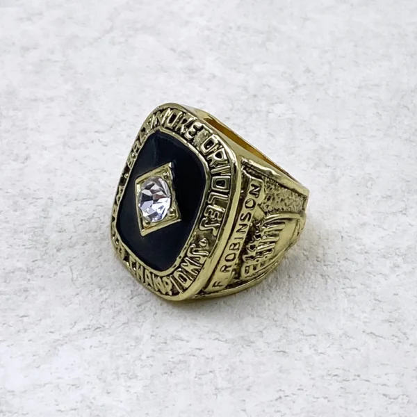1966 Baltimore Orioles MLB championship ring &  MLB Commissioner’s Trophy MLB Rings Baltimore Orioles 10
