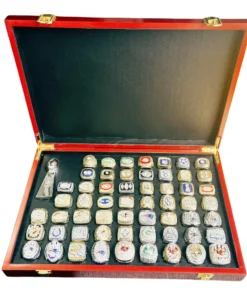 1967-2023 Football Championship Rings Ultimate collection with Trophy Football Rings aaron rodgers ring 2