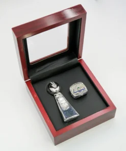 2013 Seattle Seahawks Russell Wilson championship ring & trophy Football Rings championship rings 2013 Seattle Seahawks Russell Wilson championship ring & trophy Football Rings championship rings