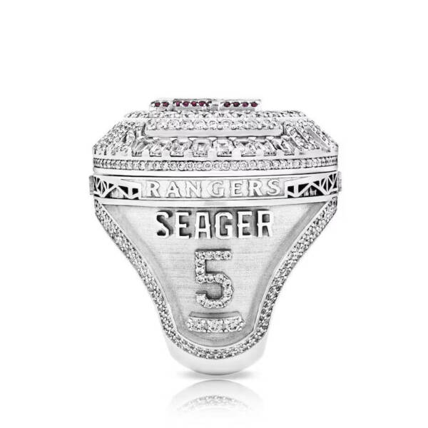 Texas Rangers 2023 Seager MLB World Series championship ring replica MLB Rings baseball 2