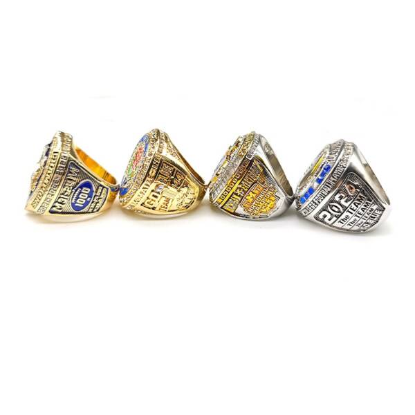 2024 Michigan Wolverines complete championship ring set of 4 ring – Rose Bowl ring, National Championship ring, Trophy ring, Big Ten Ring NCAA Rings 2024 big ten ring 4