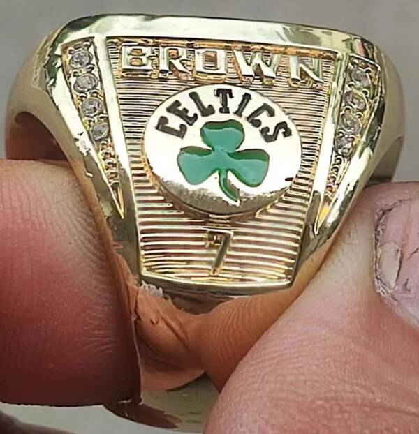 2024 Boston Celtics Tatum & Brown NBA fan championship ring NBA Rings 2024 boston celtics ring 2