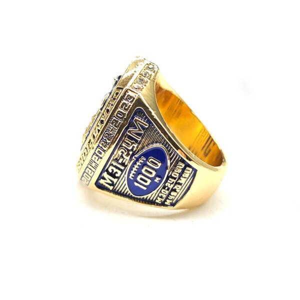 2024 Michigan Wolverines Big Ten Jim Harbaugh champions ring NCAA Rings 2024 big ten ring 2