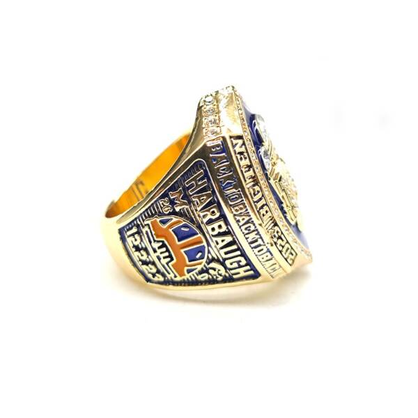 2024 Michigan Wolverines Big Ten Jim Harbaugh champions ring NCAA Rings 2024 big ten ring 4