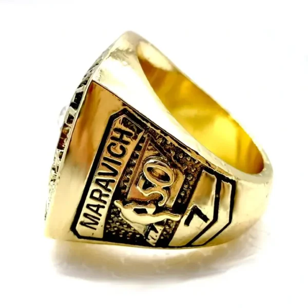 Pistol Pete (Pete Maravich) HOF championship ring NBA Rings champion ring 5