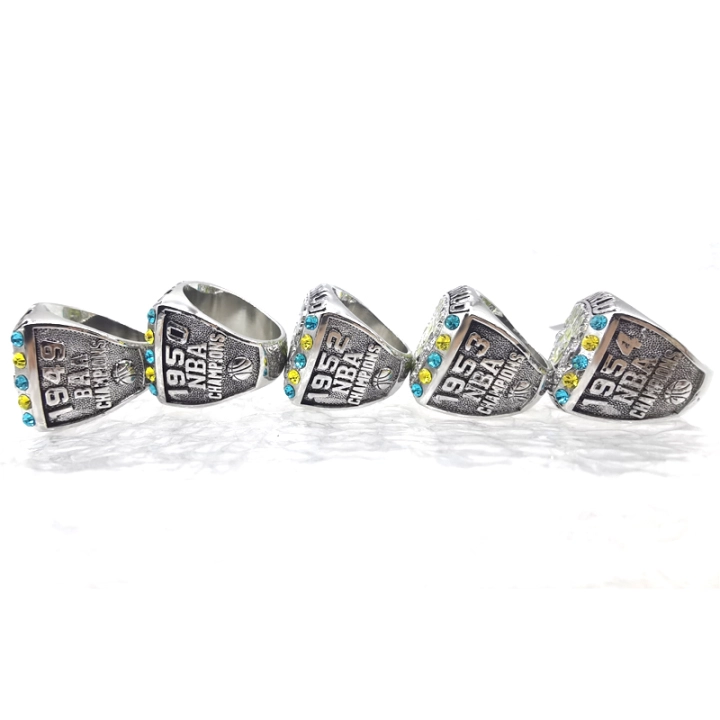 5 Minneapolis Lakers NBA Finals championship rings set NBA Rings champion ring 3