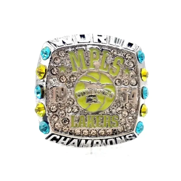 1954 Minneapolis Lakers NBA (BAA) championship ring replica NBA Rings 1954 Minneapolis Lakers