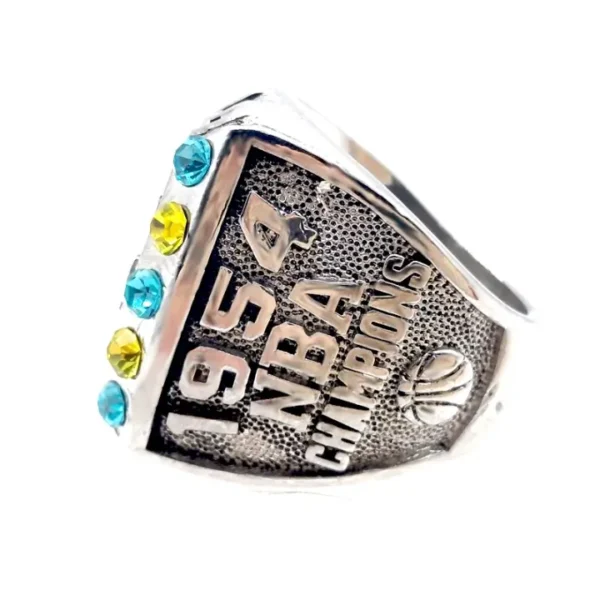 1954 Minneapolis Lakers NBA (BAA) championship ring replica NBA Rings 1954 Minneapolis Lakers 3