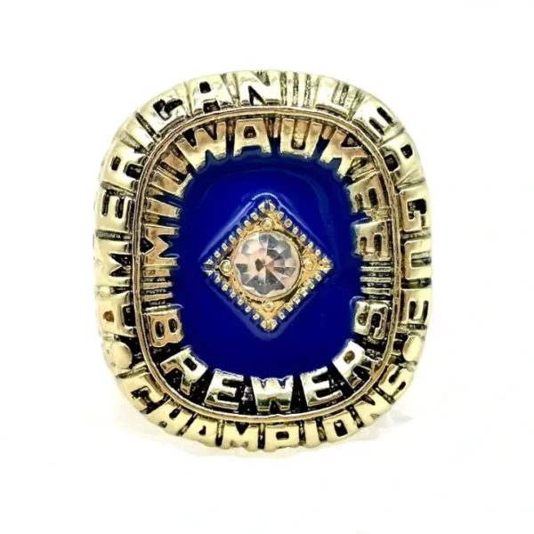 1982 Milwaukee Brewers American League MLB championship ring MLB Rings 1982 Milwaukee Brewers