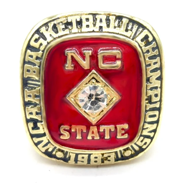 1983 North Carolina State Wolfpack championship ring – NCAA National champion ring NCAA Rings 1983 North Carolina State Wolfpack championship ring