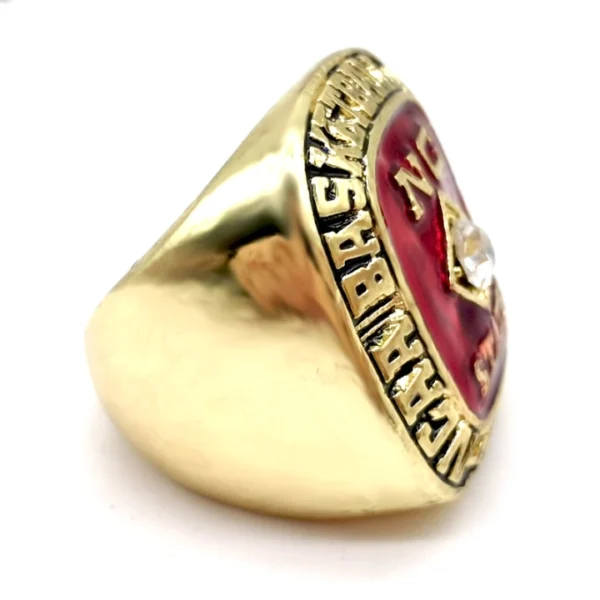 1983 North Carolina State Wolfpack championship ring – NCAA National champion ring NCAA Rings 1983 North Carolina State Wolfpack championship ring 4