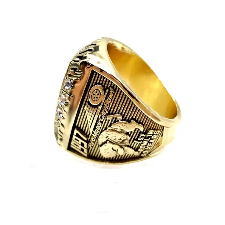 1997 Marshall Thundering Herd Ford Motor City Bowl NCAA Football championship ring NCAA Rings 1997 Marshall Thundering Herd 3