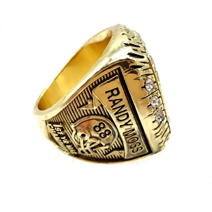 1997 Marshall Thundering Herd Ford Motor City Bowl NCAA Football championship ring NCAA Rings 1997 Marshall Thundering Herd 4