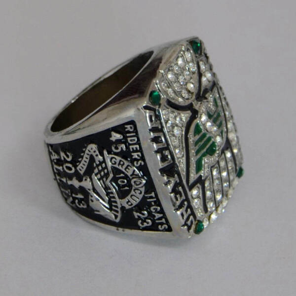 2013 Saskatchewan Roughriders CFL Grey Cup championship ring Grey Cup rings 013 Saskatchewan Roughriders 2